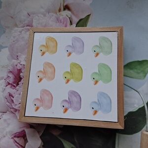 Rubber duck wall art